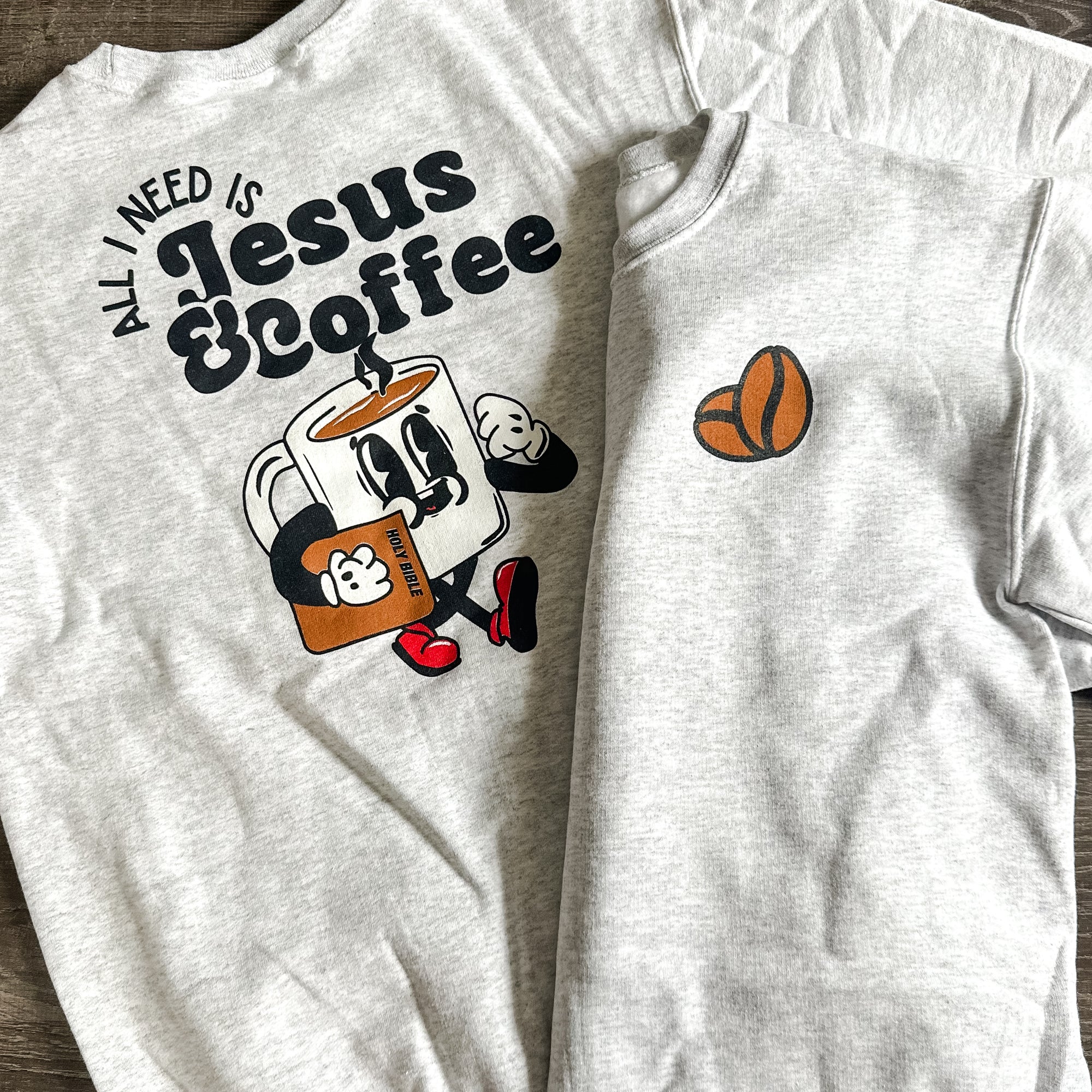 Jesus & Coffee Crewneck
