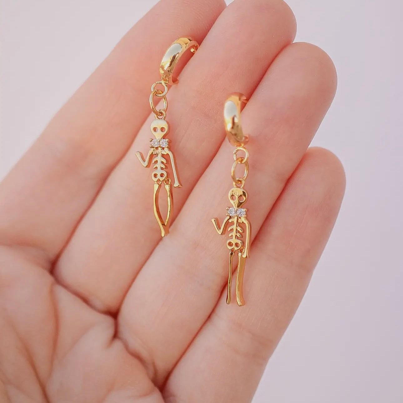 Dancing Skeleton Earrings