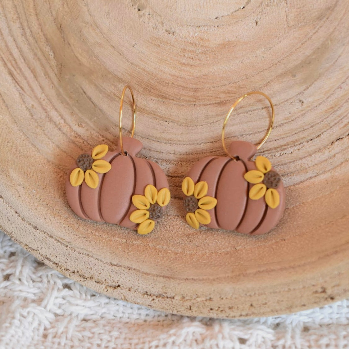 Sunflower Pumpkin Hoops